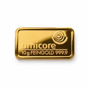 10 Gram Umicore Gold Bar