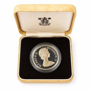1980 Queen Elizabeth The Queen Mother 80th Birthday Proof Commemorative Crown