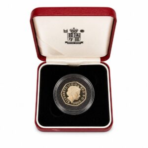 2000 Silver Proof Fifty Pence Coin