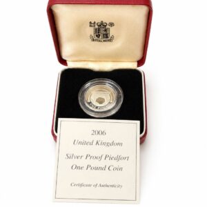 2006 United Kingdom Silver Proof Piedfort One Pound Coin
