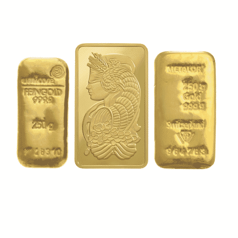 250 Gram Best Value Gold Bar