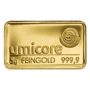 5 Gram Umicore Gold Bar