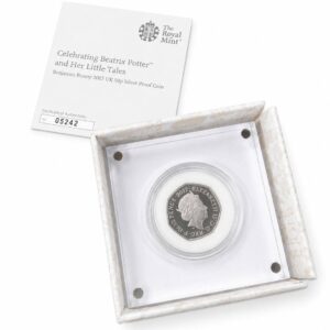 Beatrix Potter “Benjamin Bunny” 2017 UK 50p Silver Proof Coin