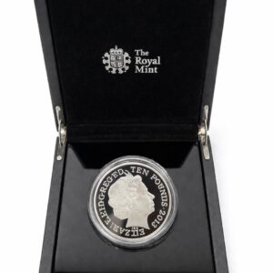 Queen Elizabeth II Coronation Anniversary Silver Coin (2013)
