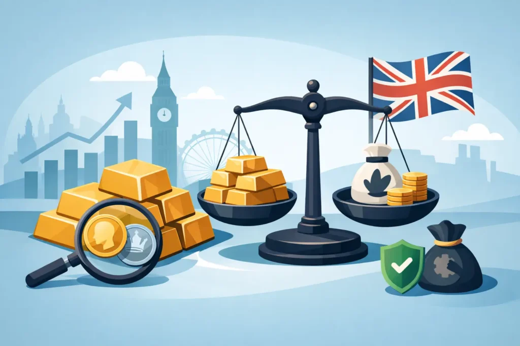 Is Gold Bullion Tax Free in the UK for Investors?