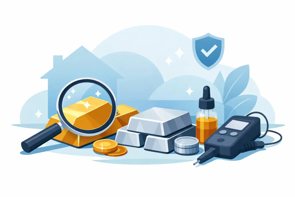 How to Test Bullion Authenticity at Home
