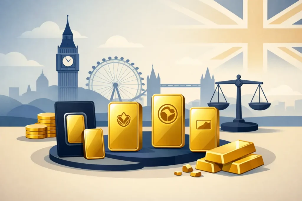Gold Bar Brands Explained for UK Bullion Buyers