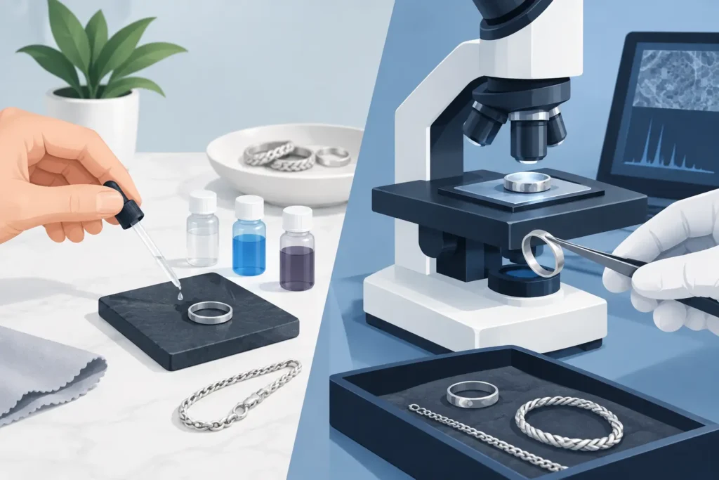 How to Test Silver Purity at Home and Professionally